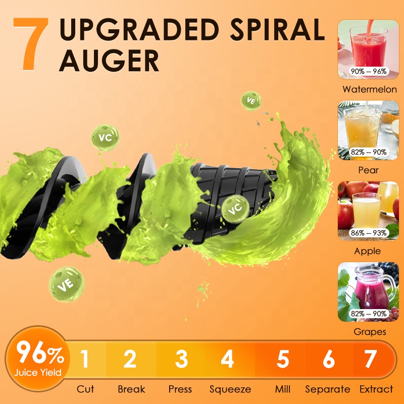 Commercial Multifunctional Col - Electric Slow Juicer Cold Press recension och pris