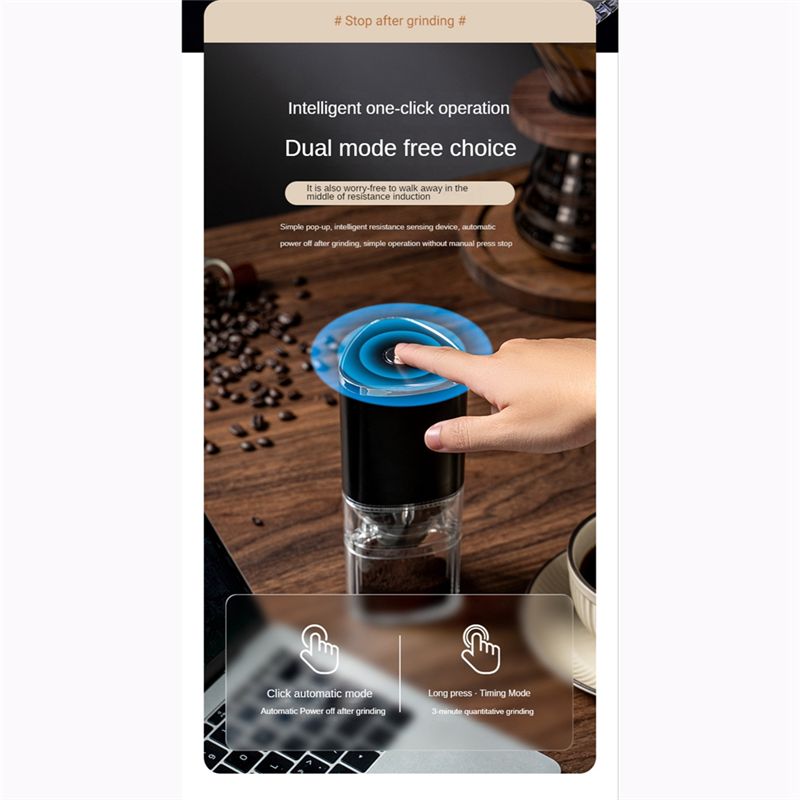 【Abrasives】 USB Coffee Grinder - Coffee Bean Grinder Electric recension och pris