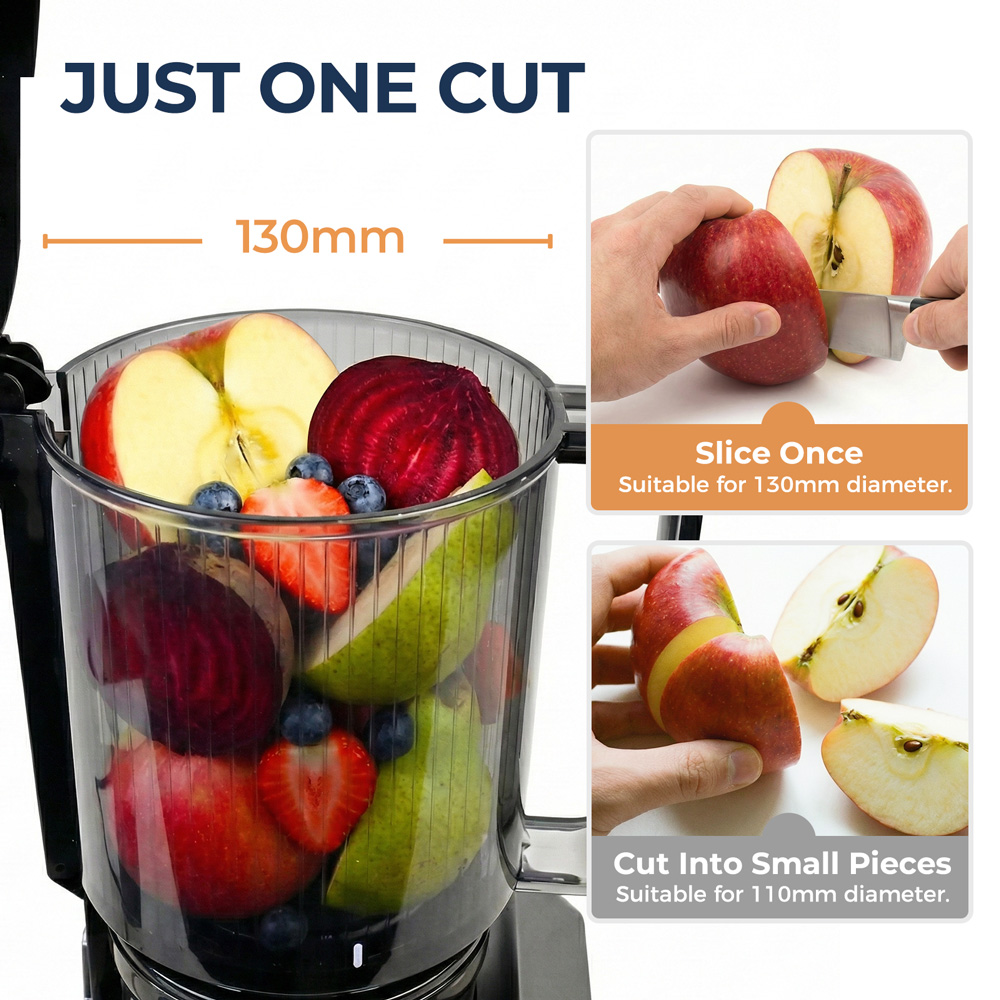ROUNY Cold Press Extractor wit - Electric Slow Juicer Cold Press recension och pris